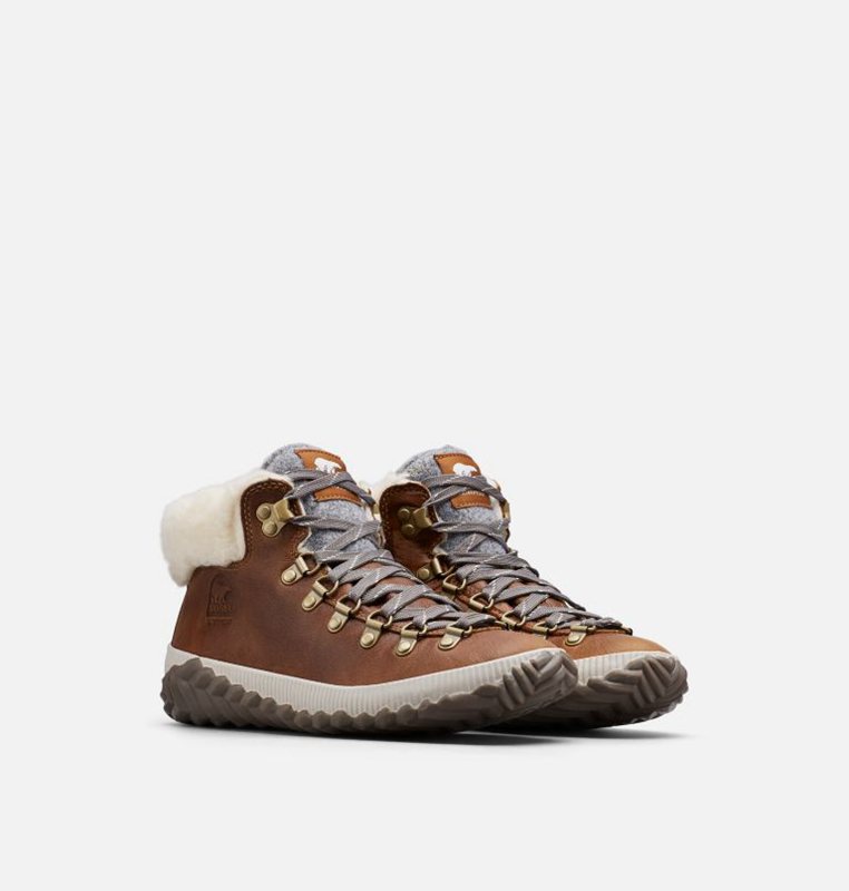 Womens Snow Boots Brown - Sorel Out N About™ Plus Conquest Low - 301-ODQNPE